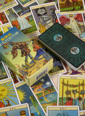 新视角反韦特塔罗牌正版伟特维特花影经典葵花宝典tarot塔牌罗