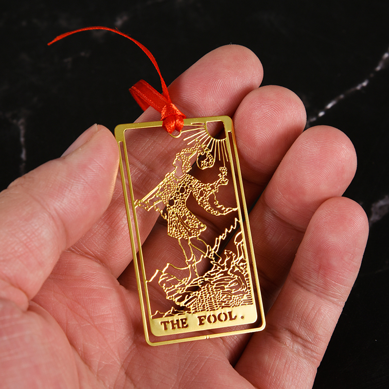 镀金书签金属塔罗愚人之旅韦特塔罗学生毕业精美礼物创意小礼品