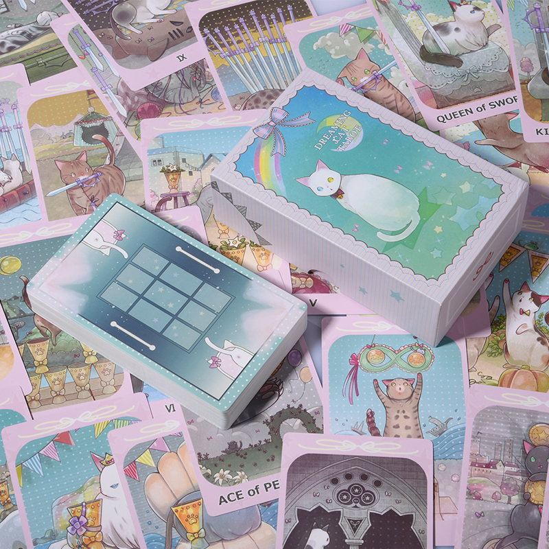 Tarot梦幻猫塔罗牌正版韦特