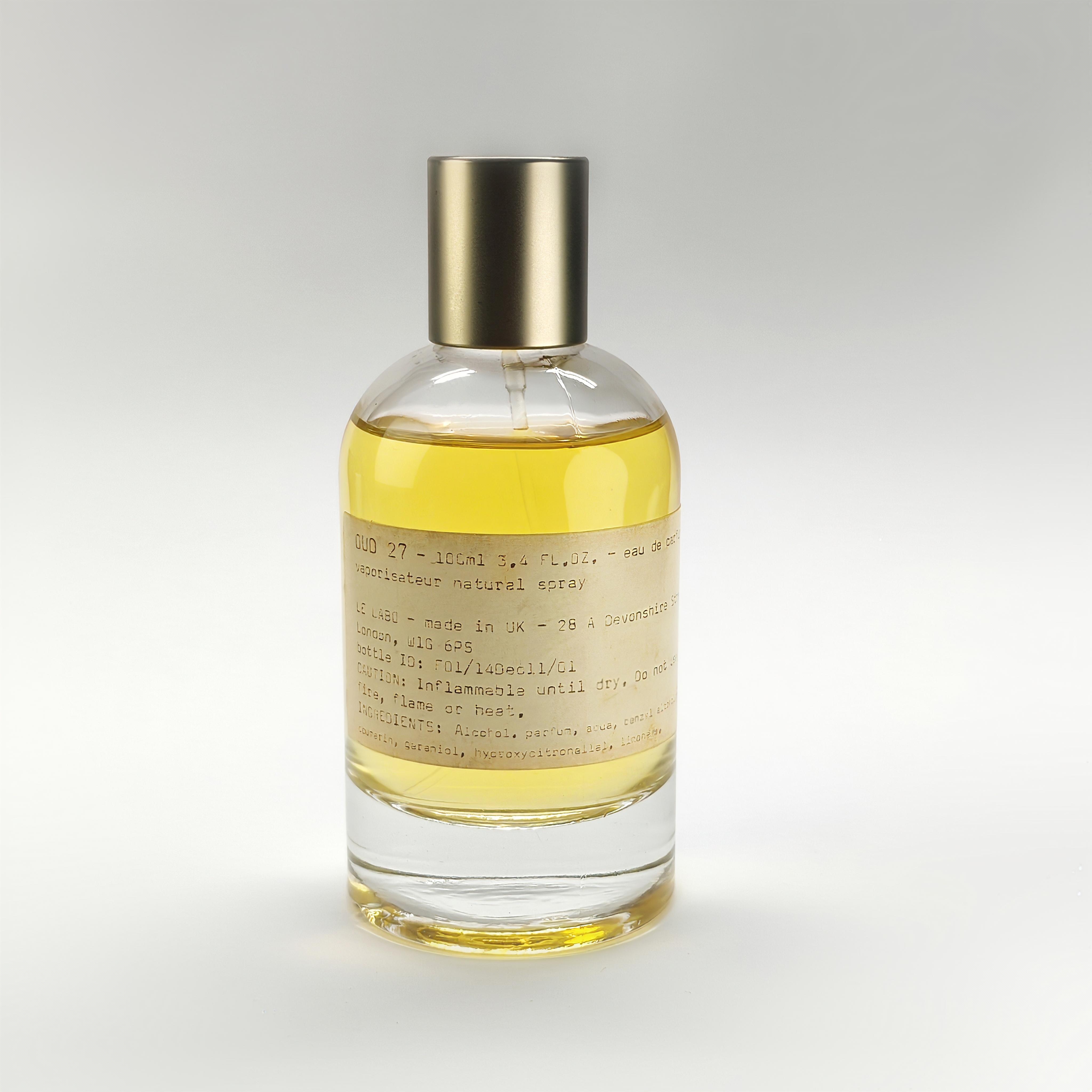 稀有停产适合收藏LELABO乌木27Oud27香水东方木质调馥郁留香持久