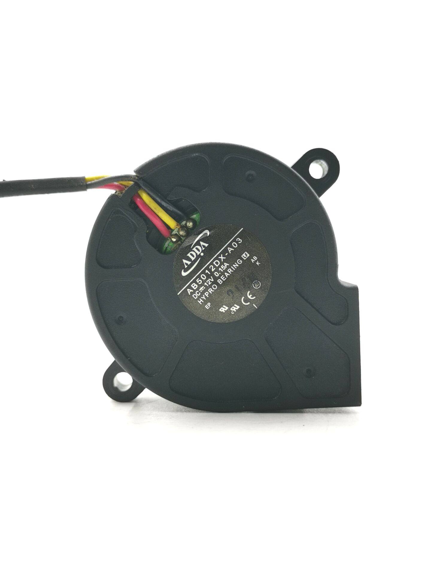 AB5012DX-A03 原装ADDA 12V 投影仪/机灯泡涡轮风扇 离心鼓风机