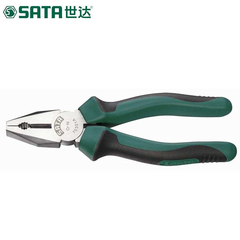 世达省力老虎钳6寸钢丝钳虎口钳子克丝断线钳70301A 70303A( 8寸)