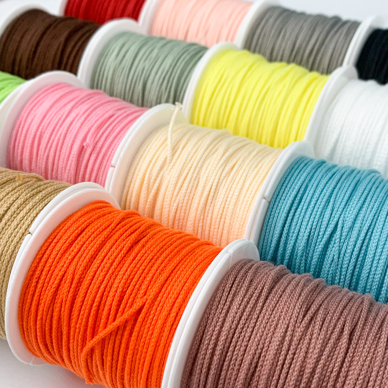 1.0/1.5mm文玩曼波棉线编绳线