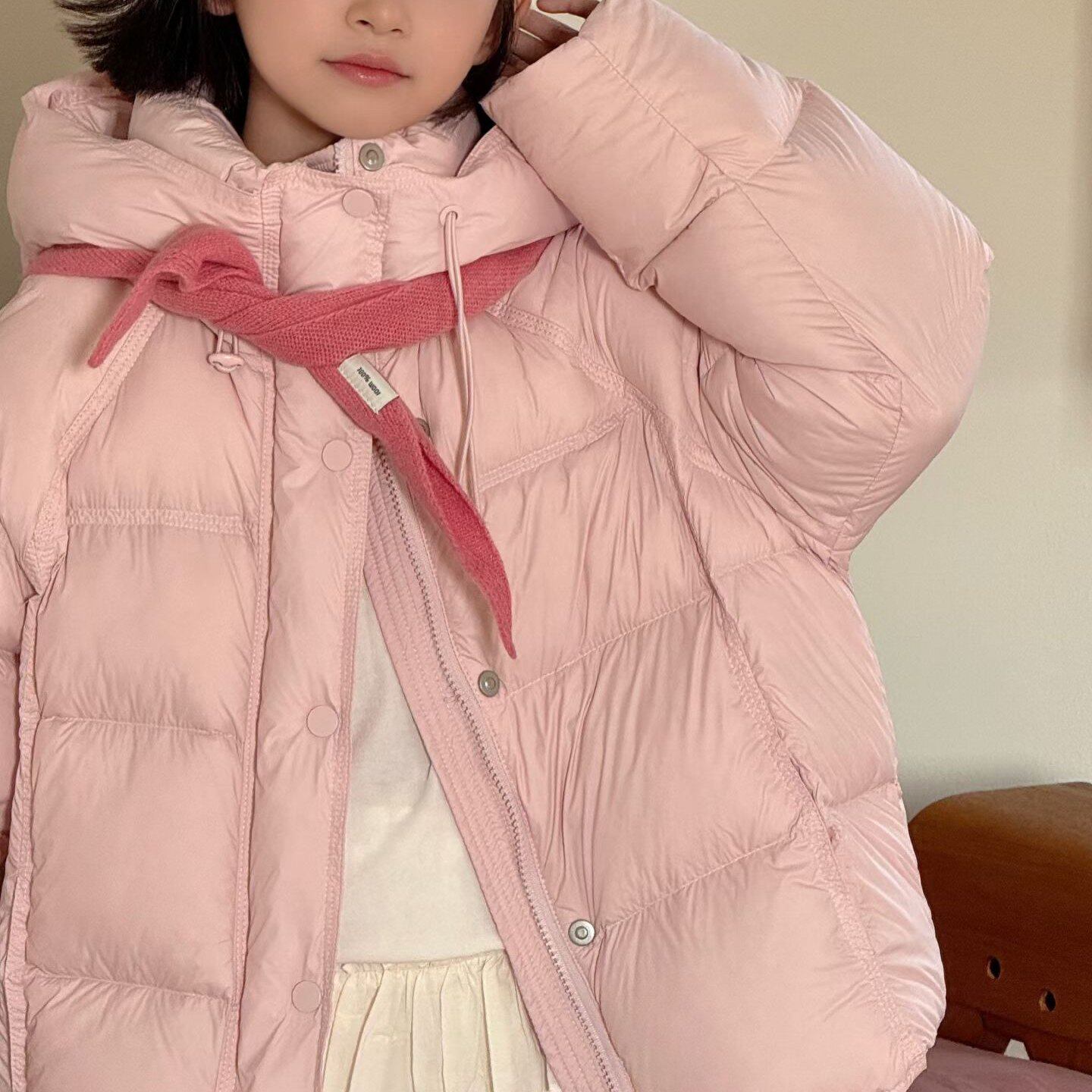 韩国女童羽绒服2026冬新款加羽绒服