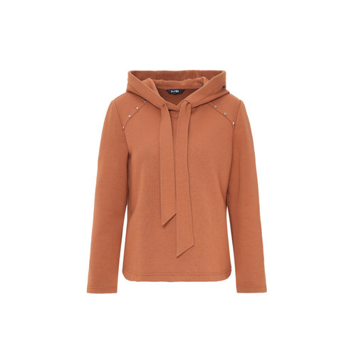 简约休闲连帽衫卫衣女秋季百搭长袖上衣5E3S28194