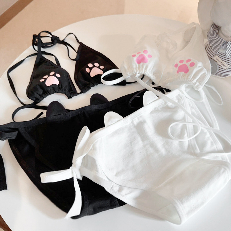 可爱兔女郎纯欲内衣纯棉日系软妹