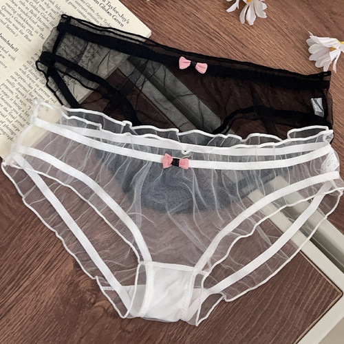 蕾丝性感纯欲风内裤夏季薄款