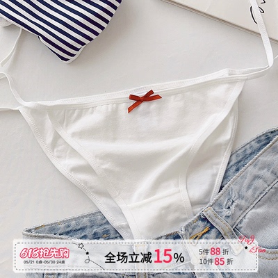 纯欲少女日系绑带内裤女生可解开