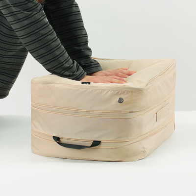 超大容量双层可扩展被子收纳袋