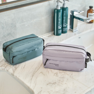 轻便短途旅行收纳洗漱化妆包拉链防泼水化妆包便携式收纳洗漱包