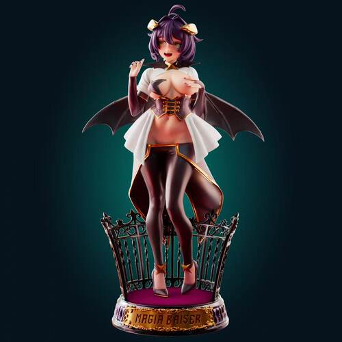 白模现货, 憧憬成为魔法少女，柊舞缇娜光固化3D打印15cm涂装咨询