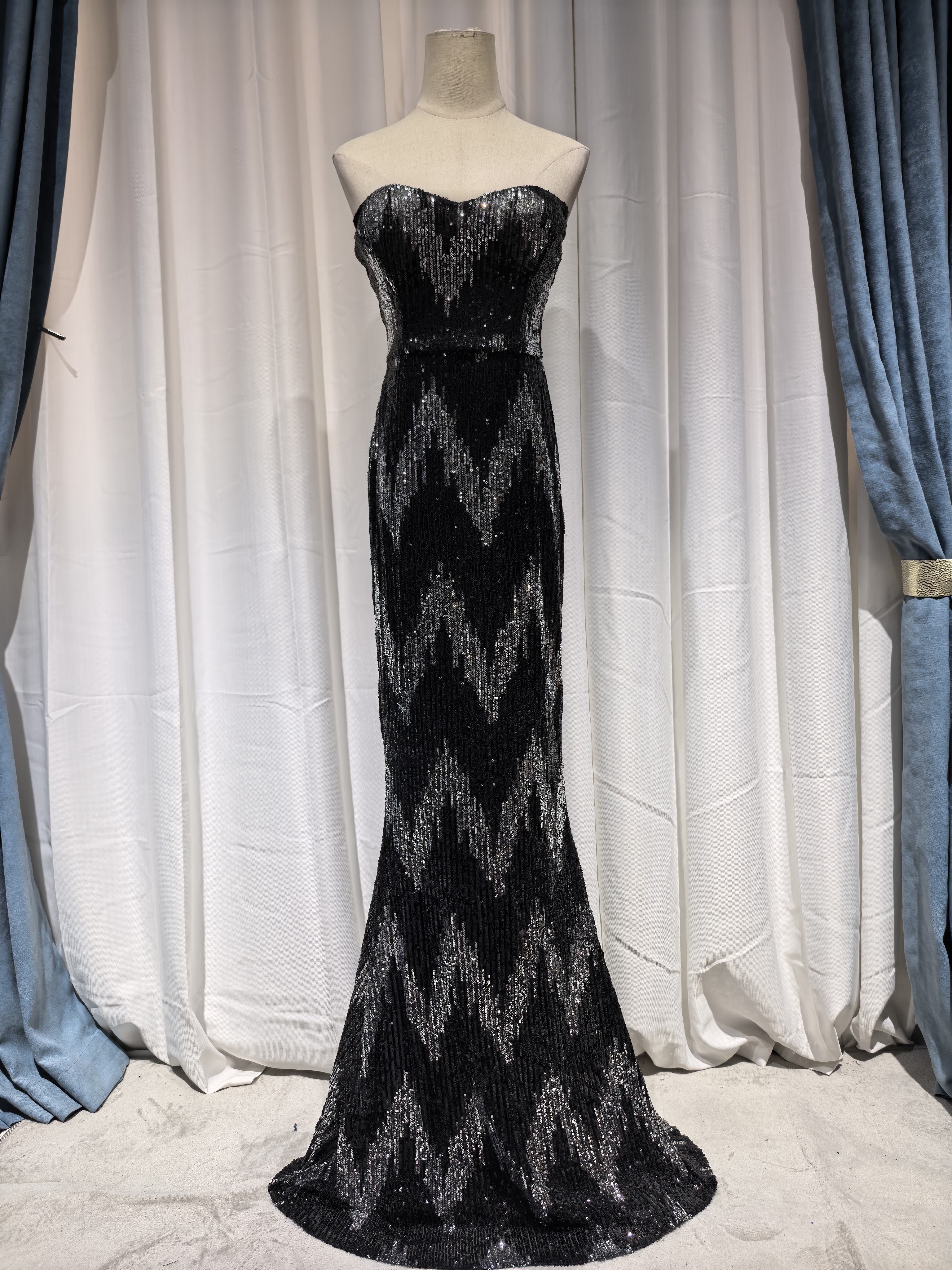 新款复古亮片流苏裙聚会舞裙礼服主持亮片裙派对舞裙小礼服,女装/女士精品,礼服/晚装,淘宝优惠券,粉丝福利购,淘宝优惠卷