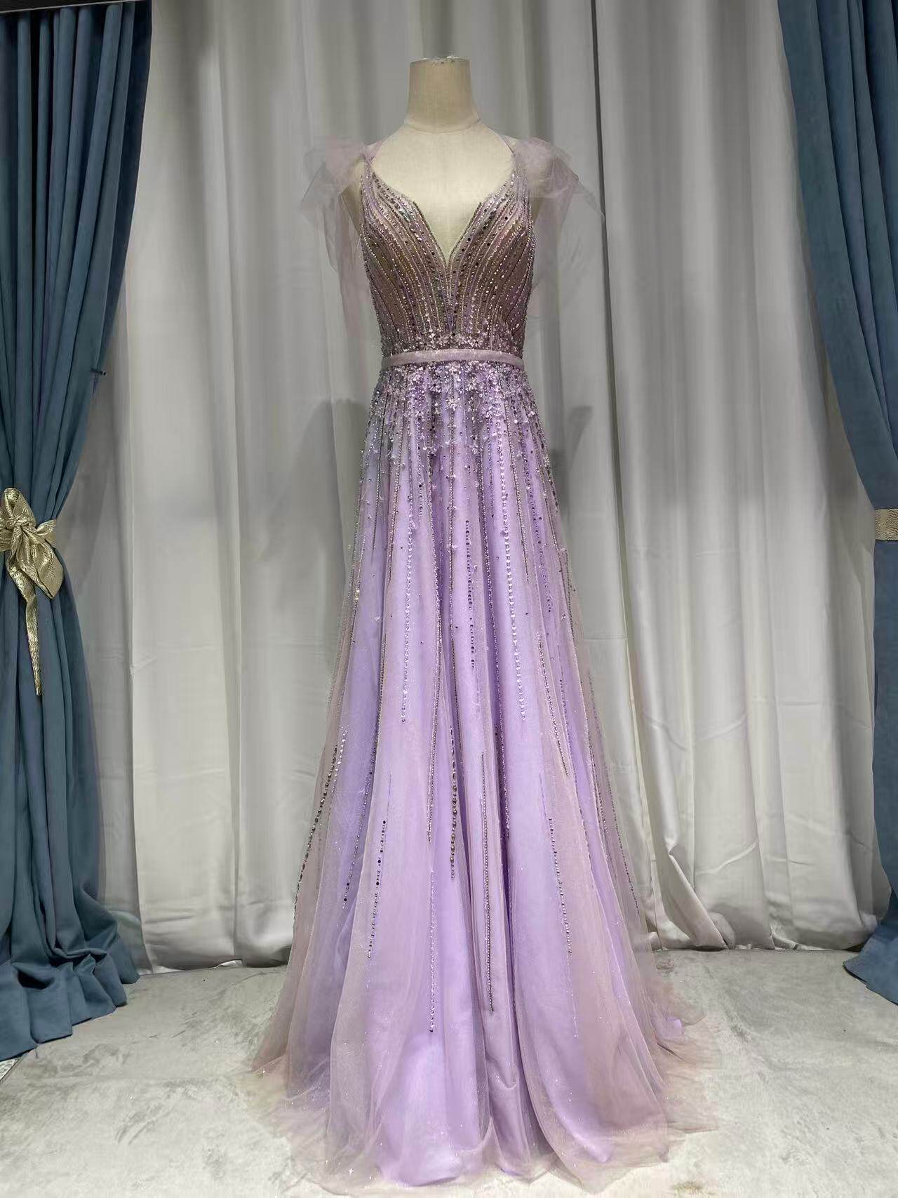 2025年春季新款时尚气质显瘦性感礼服走秀演出读蓬蓬公主裙女婚纱