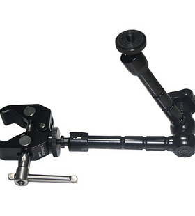 11寸魔术手魔术臂套件 11寸怪手万向支架11吋魔术手臂+大号蟹钳夹