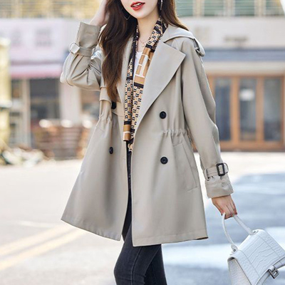 中长款风衣外套女款2025新款春秋爆款品牌专柜正品高端大气上档次