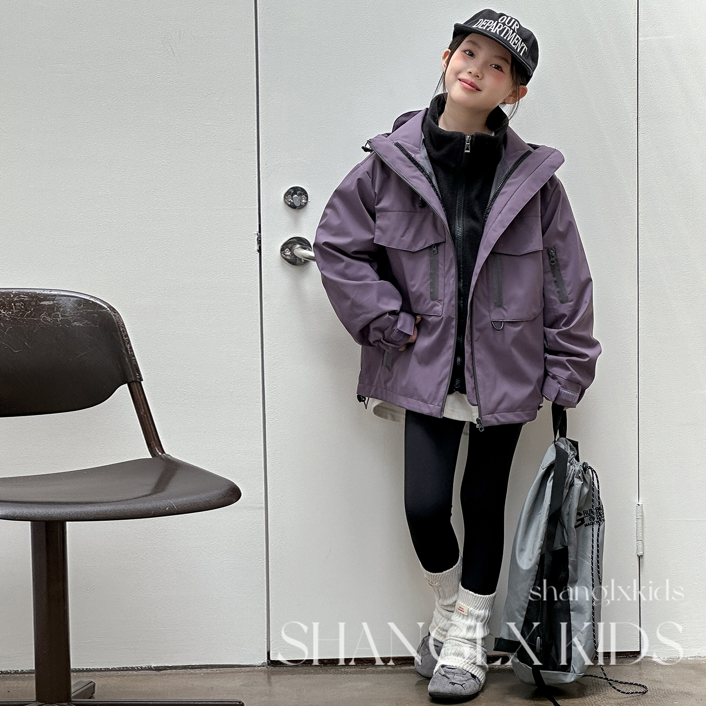 三合一儿童冲锋羽绒内胆女童超好看夹棉外套大童女孩秋冬2025新款