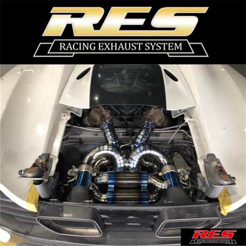 迈凯伦MP4-12C/650S/P1/540C/570G/S改装RES全段阀门排气管声浪