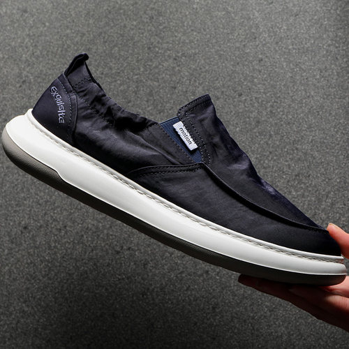 沸梵春夏天一脚蹬软轻底透气布鞋