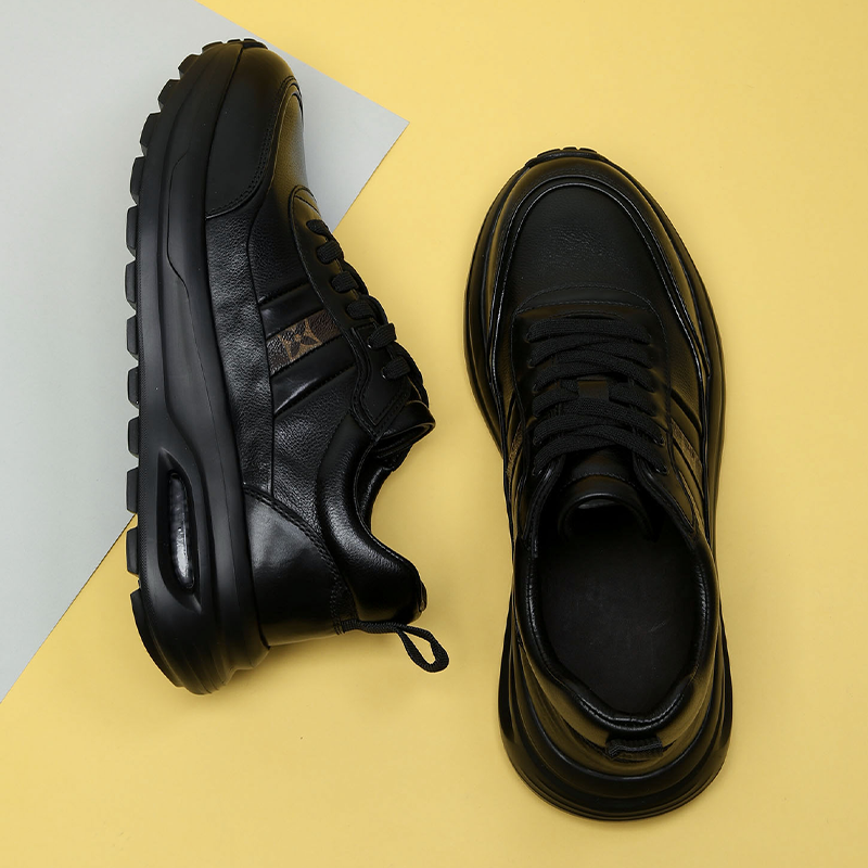 VIFIRFAR头层牛皮运动皮鞋软底