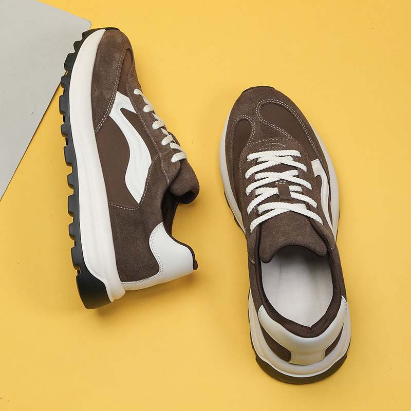复古阿甘鞋男款2026新款春季软底时尚布面厚底轻便透气运动鞋男