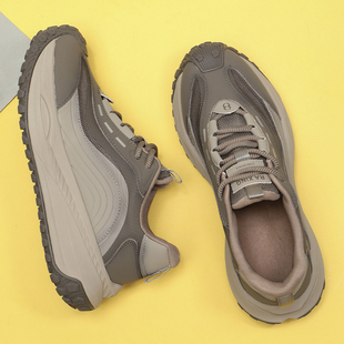 VIFIRFAR运动鞋男跑步减震轻便软底超轻2025冬季新款增高厚底棉鞋