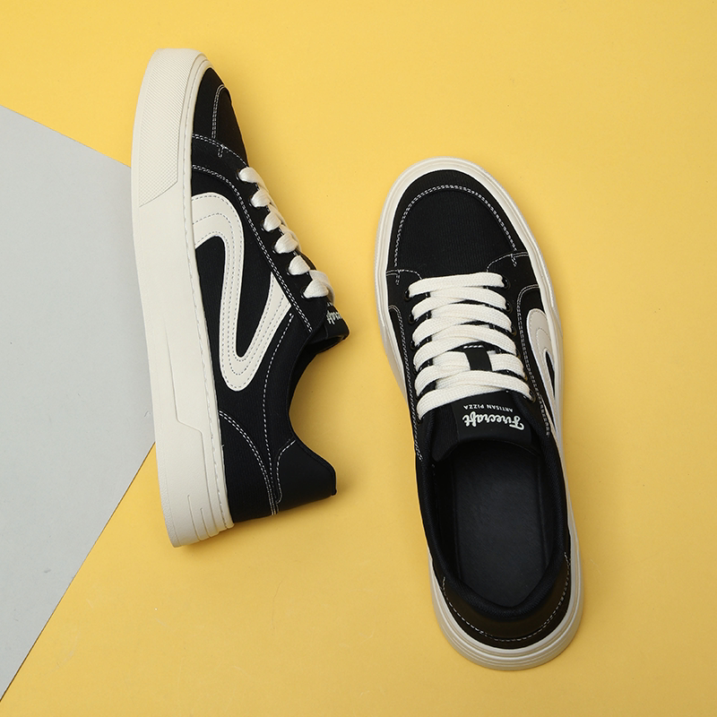 VIFIRFAR男鞋帆布鞋男款2026春夏季新款透气轻奢休闲时尚平底板鞋