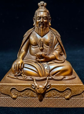 唐东甲/唐东杰/唐东杰布/唐东杰15cm佛像摆件藏戏鼻祖桥梁大师