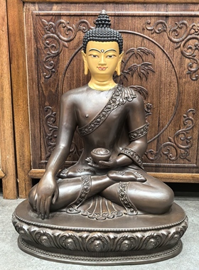 释迦牟尼佛/释迦佛/释迦牟尼/佛祖/悉达多/55cm红铜佛像梵天藏传