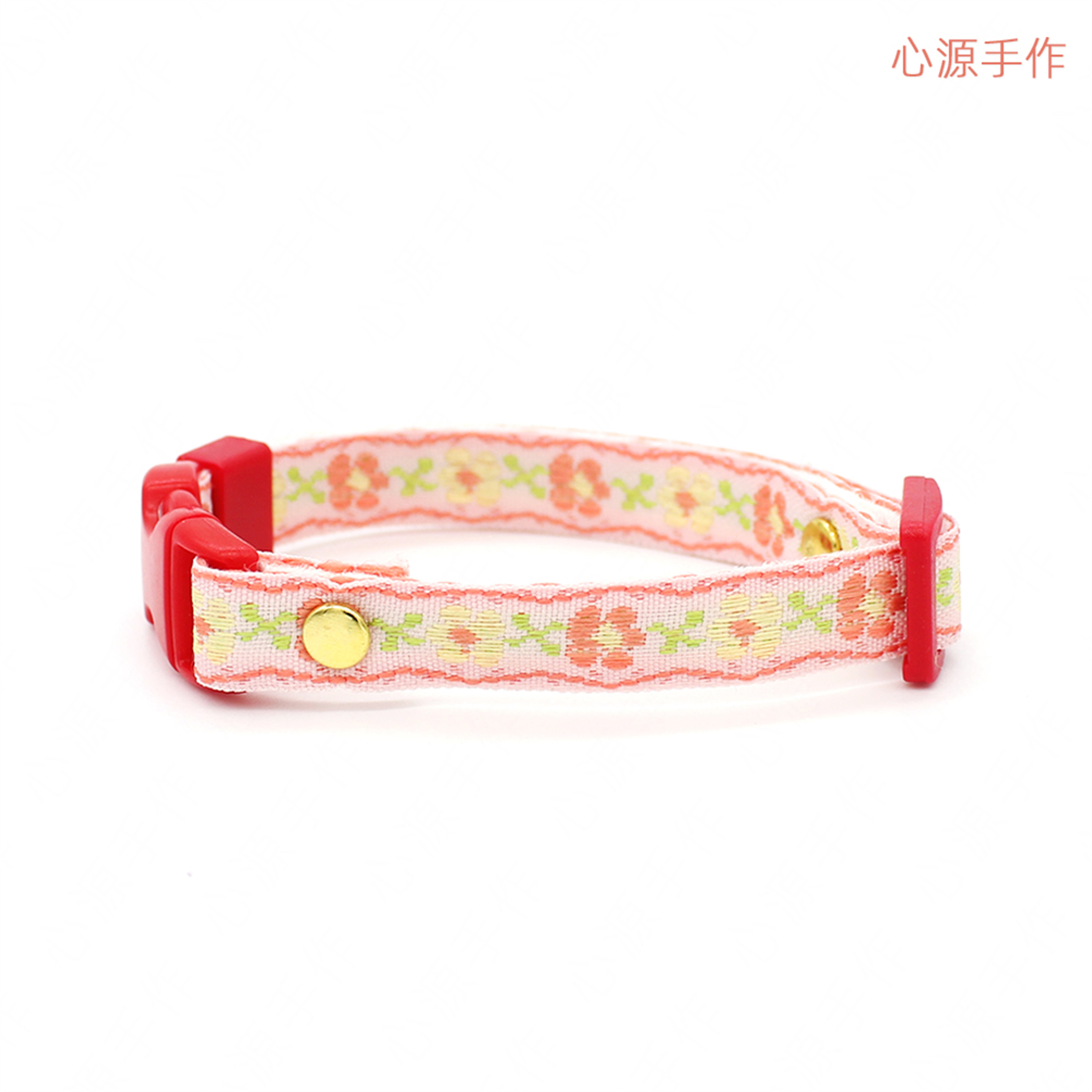 宠物定制项圈双层猫咪狗安全扣