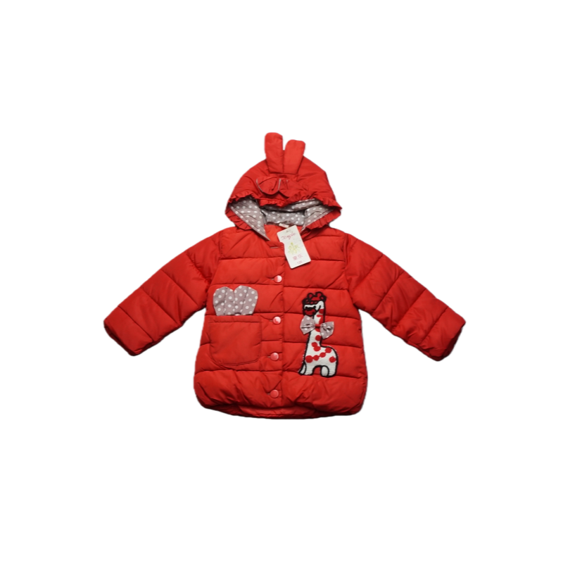 外贸原单女童装时尚休闲棉服外套