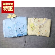 Bộ đồ lót mùa thu và mùa đông cho bé bộ đồ cotton trẻ em hai mảnh kết hợp quần áo mùa thu cho bé bộ đồ ngủ - Quần áo lót