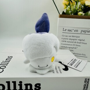 16cm小号fit系列烛光灵白色蜡烛幽灵百变怪白灯毛绒公仔 玩偶