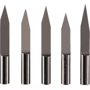 威特钨钢6mm平底尖刀锥度中心尖刀浮雕刻字刀数控电脑雕刻机刀具