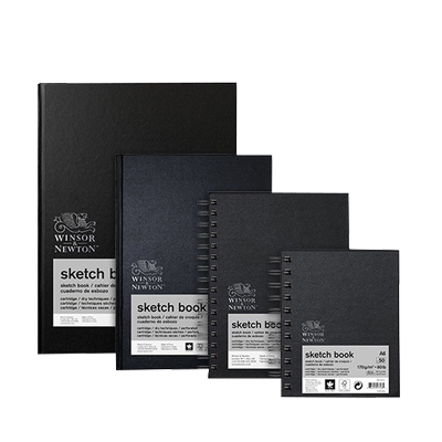 温莎牛顿素描本擦拭修改不起毛