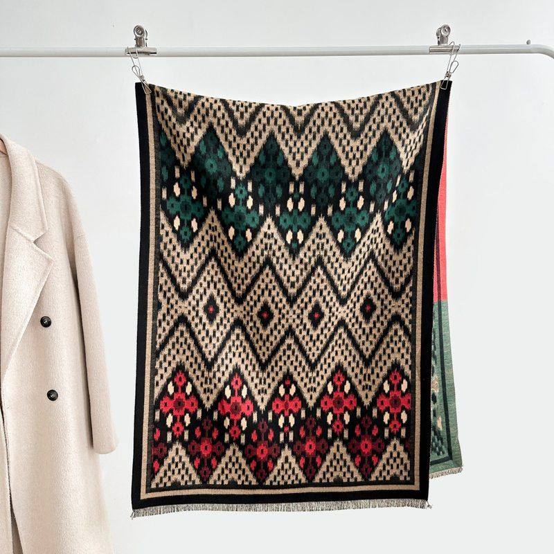 定制logo围巾女秋冬季加厚仿羊绒保暖空调披肩设计感围巾,服饰配件/皮带/帽子/围巾,围巾/丝巾/披肩,淘宝优惠券,粉丝福利购,淘宝优惠卷