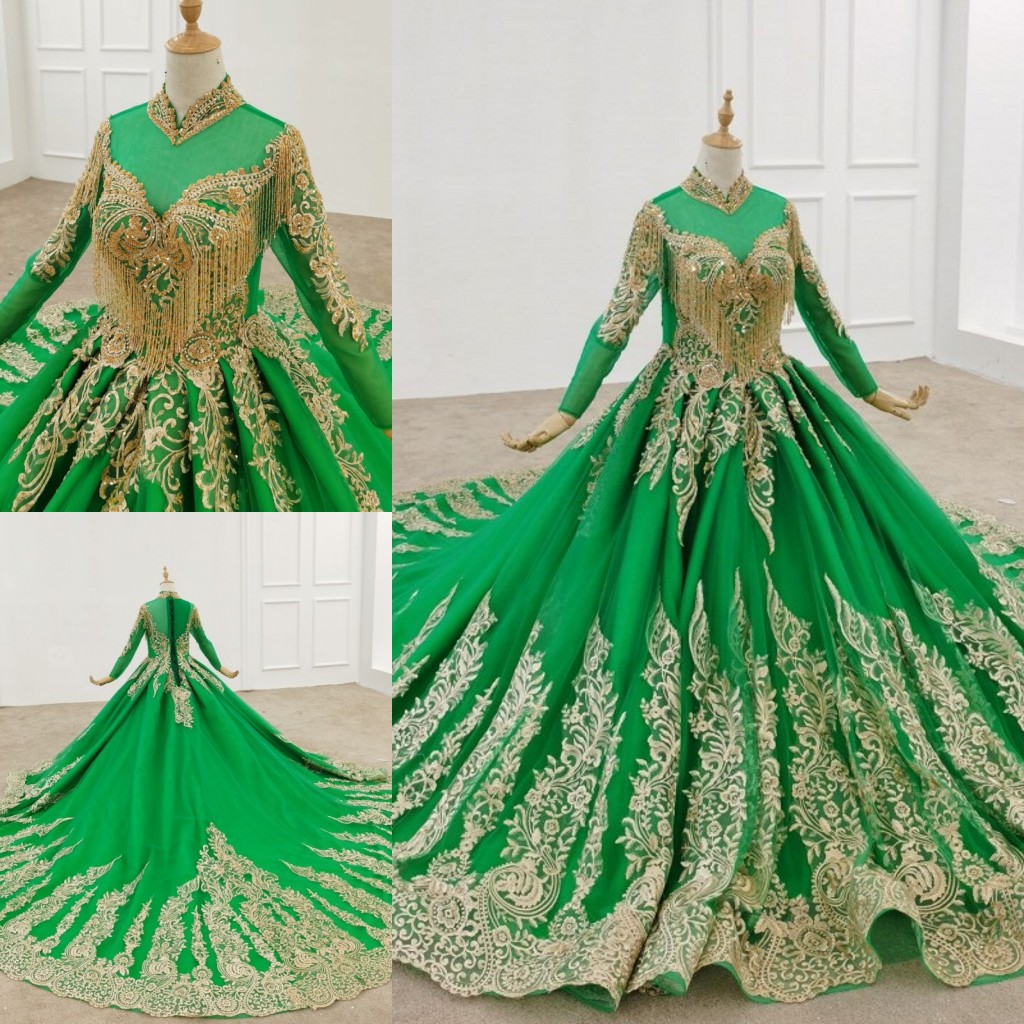 2020新款宫廷抖音网红包肩长袖大