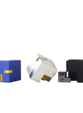 现代简约陶瓷几何积木魔方摆件北欧样板间儿童房售楼处酒店装饰品