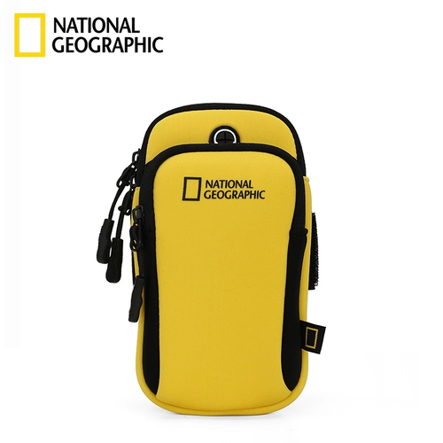 National geographic, сумка на руку подходит для мужчин и женщин, универсальный мобильный телефон, спортивные нарукавники, сумка на запястье для спортзала, дышащее снаряжение, для бега
