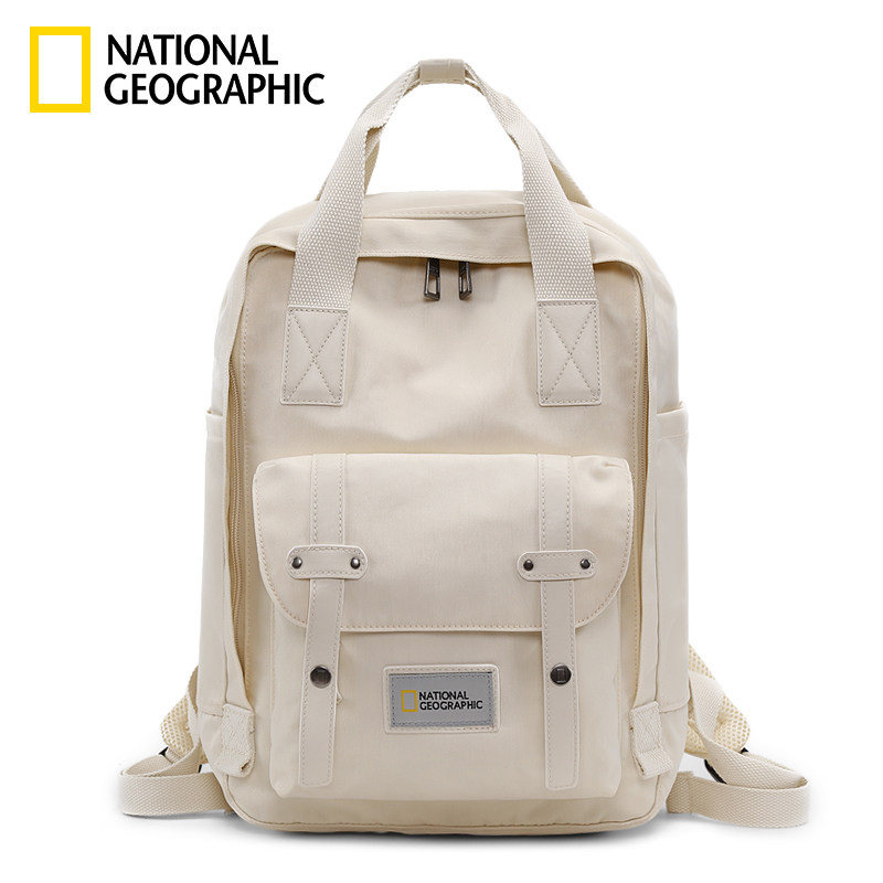 国家地理双肩包女闺蜜大学生轻便书包高中旅行情侣15.6电脑背包男