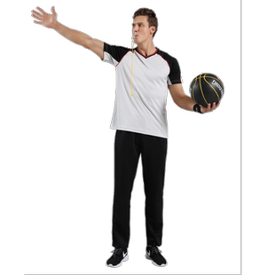 篮球裁判服套装男裁判员服装上衣短袖裁判裤子女比赛定制装备全套