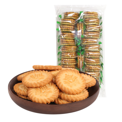 圆荣圆500g不添加蔗糖万年青上海风味田趣饼干杂粮饼干燕麦饼干