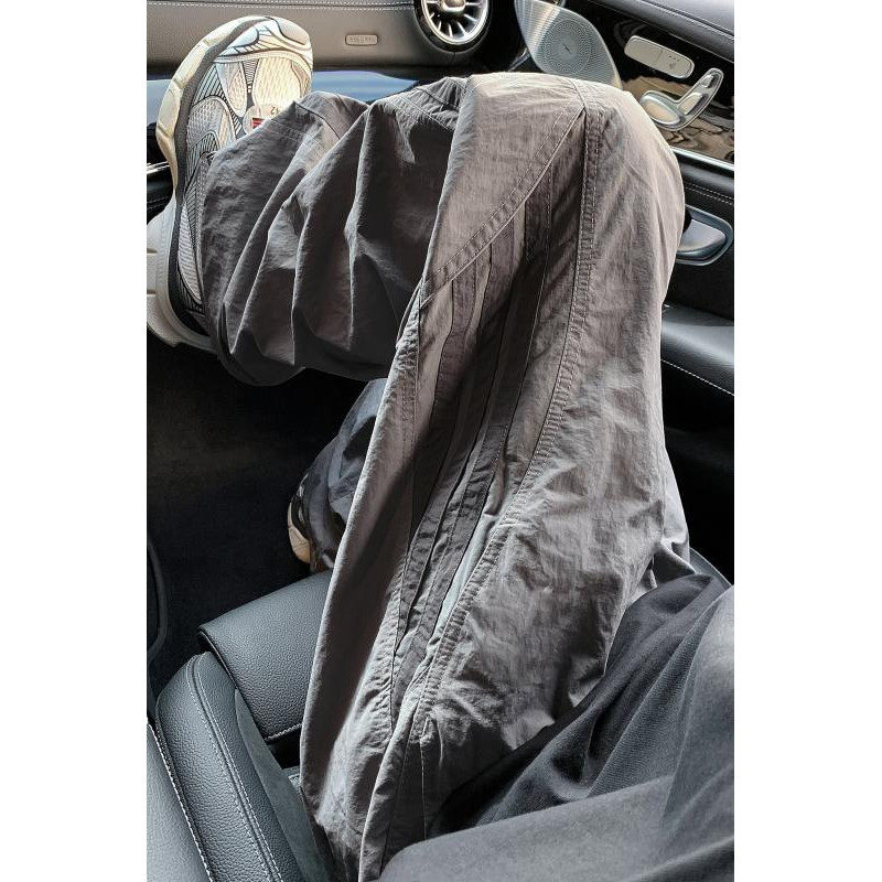 f2ocus美式复古条纹设计感休闲裤