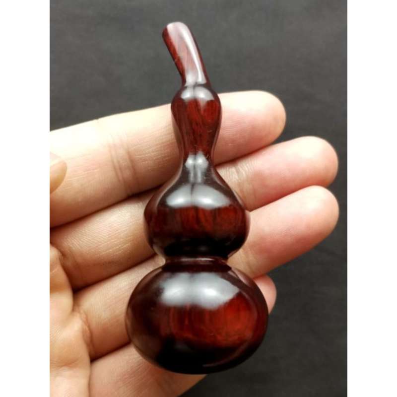 文玩葫芦手把件男士小叶紫檀木葫芦盘玩木质手玩物男款件摆件挂件