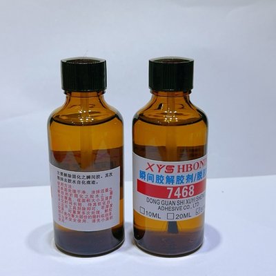 DIY手工制作材料 胶水清除剂 饰品解胶水胶水溶解剂 玻璃瓶装50ML