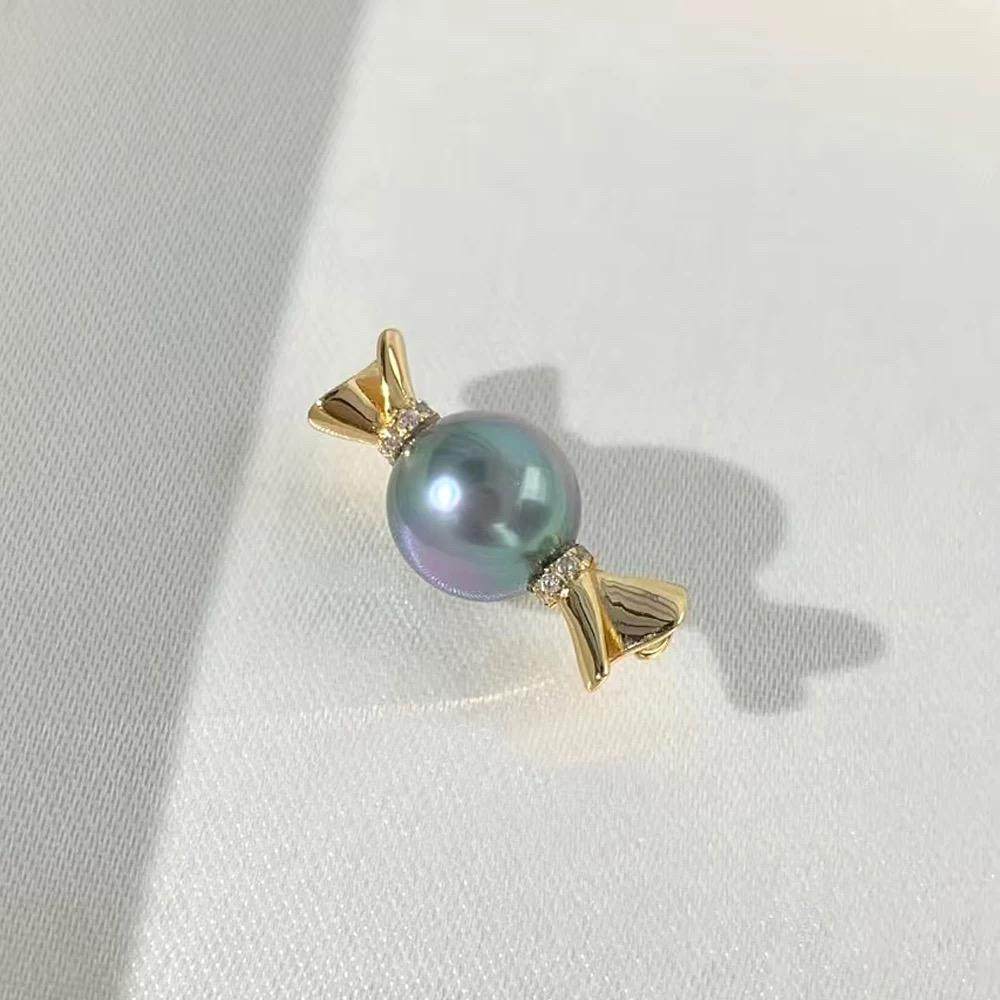 DIY配件S925纯银时尚大尾巴鱼