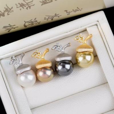 DIY配件S925纯银可爱卡通鲸鱼