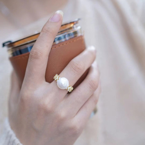 银饰时尚精致DIY饰品珍珠配件