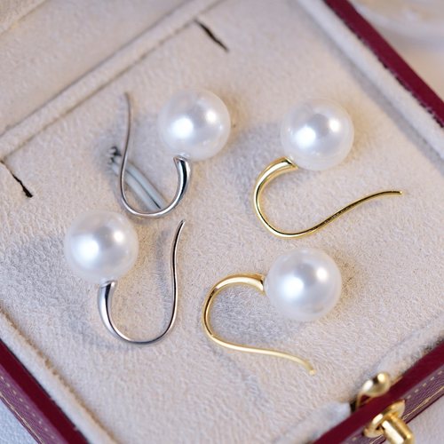 18K金极光正圆天然淡水