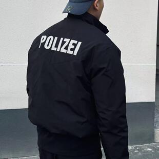 SOS秋冬三防立领廓形棉服短宽拼接加厚飞行外套百搭宽松多色棉衣