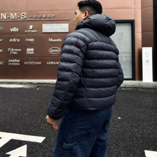 SOS美式休闲硬核保暖排骨棉服城市户外轻便防泼水连帽棉衣可内胆